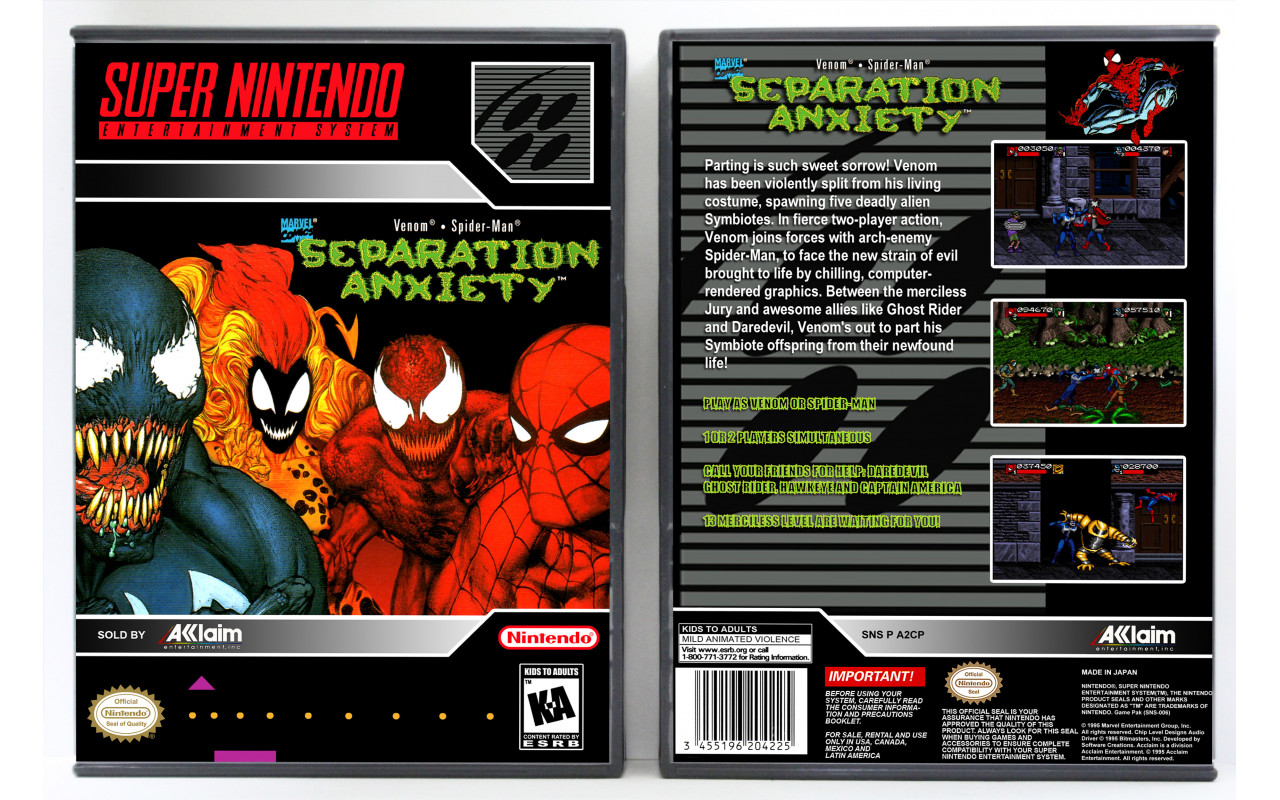 Gaming Relics - Super Nintendo - Vertical Style - Spider-Man